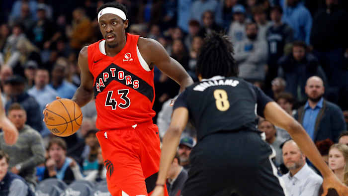 Toronto Raptors forward Pascal Siakam.