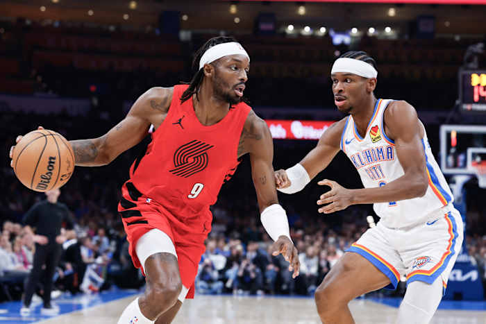 Shai Gilgeous-Alexander, Jerami Grant, Portland Trail Blazers