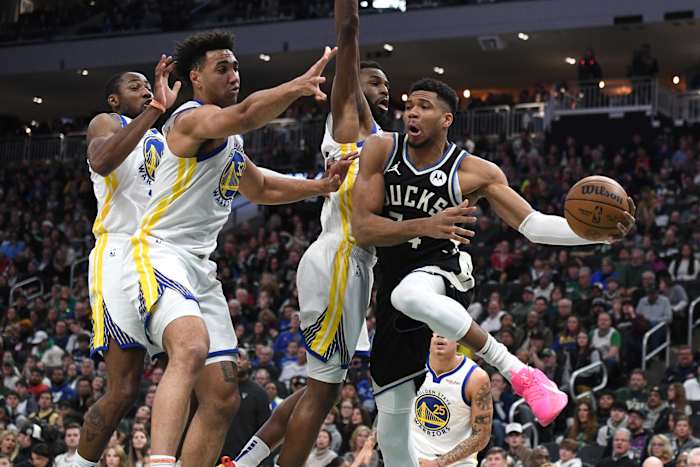 Milwaukee Bucks forward Giannis Antetokounmpo