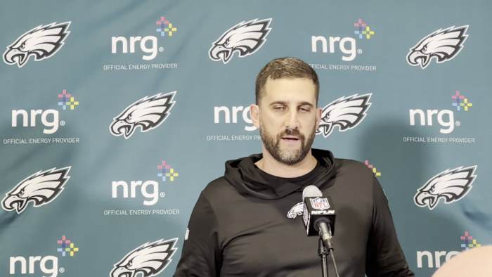 Nick Sirianni after season-ending loss in Tampa