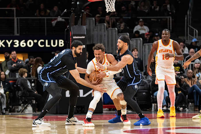 Trae Young Goga Bitadze Jalen Suggs Hawks