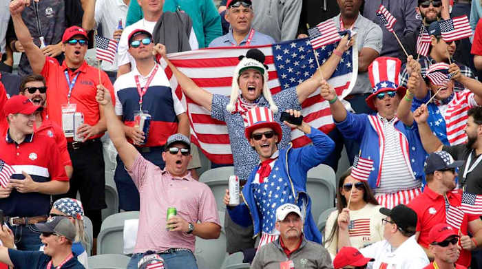 U.S. Ryder Cup fans
