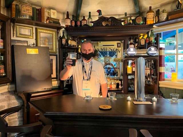 A Guinness is never far away when you have an Og Pub.