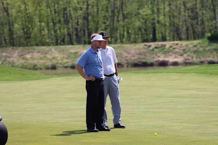 Jacob Mast (left) has been instructing his father, Dick Mast (right), over the last few years.