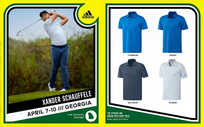 Xander Schauffle Adidas Masters '22 Scripting