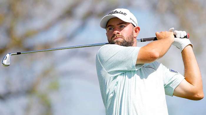 Cameron Young is pictured at the 2022 Honda Classic.