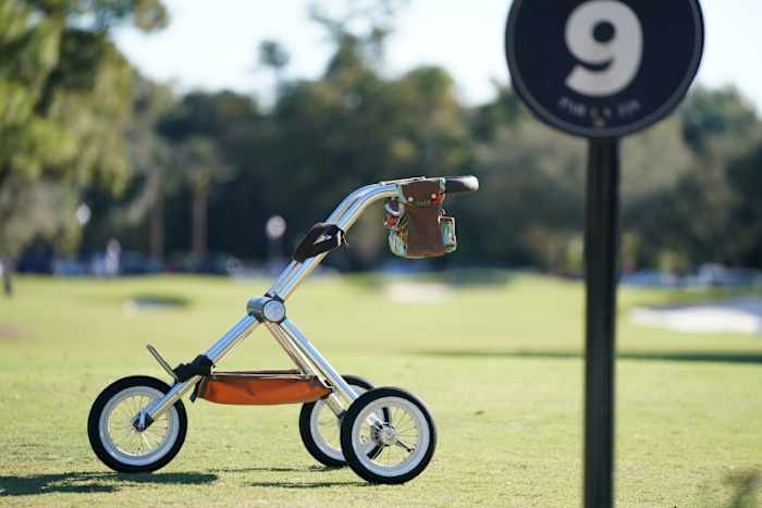 Walker Trolleys debuted at the PGA Merchandise Show in January, and now seeks partnerships with courses and resorts that put a premium on a golfer's playing experience.