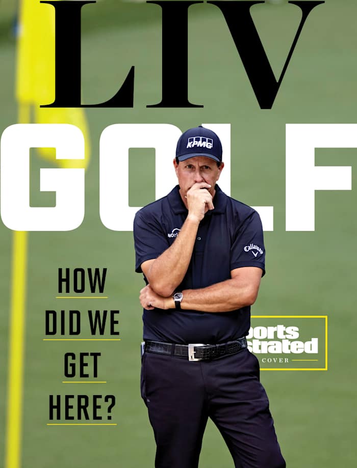 Phil Mickelson is pictured on the Sports Illustrated Daily Cover.