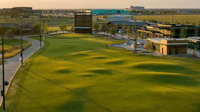 PGA Frisco "Dance Floor" putting area