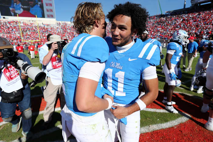 Jaxson Dart, Jordan Watkins