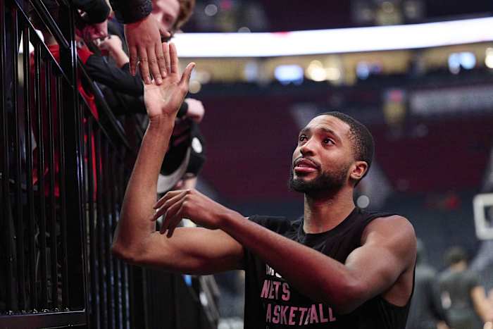 Brooklyn Nets forward Mikal Bridges