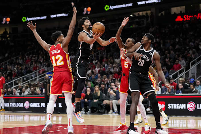 Brooklyn Nets guard Spencer Dinwiddie
