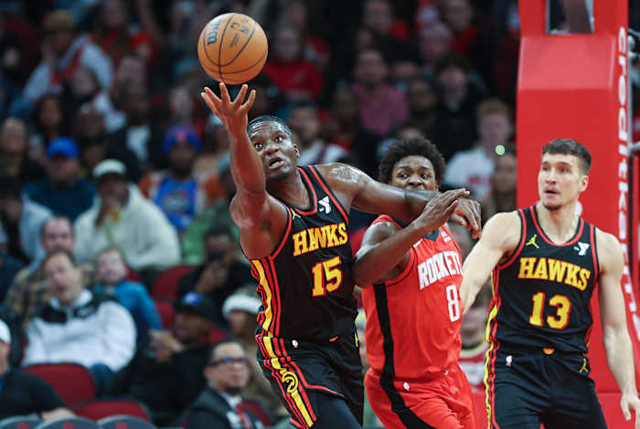 Clint Capela Jae'Sean Tate Hawks