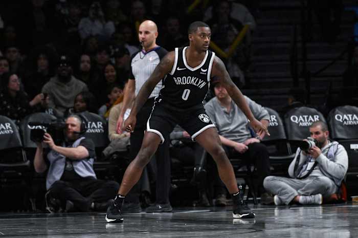 Brooklyn Nets forward Dariq Whitehead