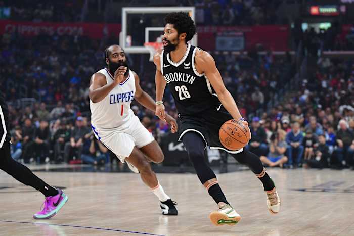 Brooklyn Nets guard Spencer Dinwiddie