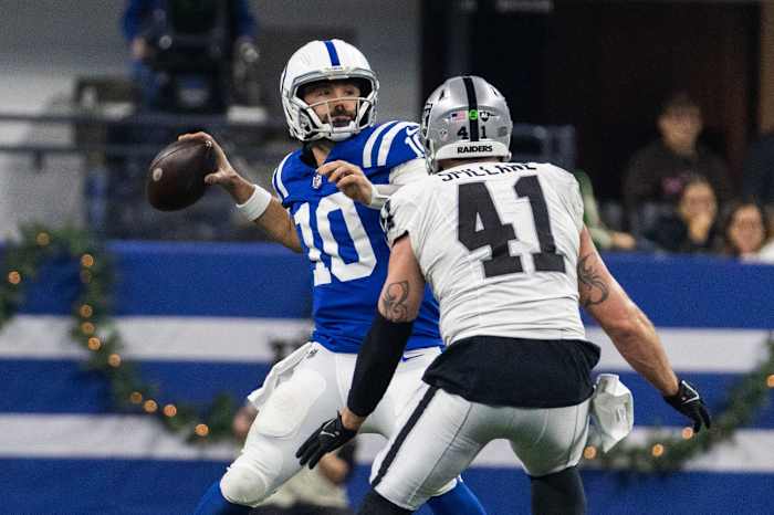 Las Vegas Raiders Robert Spillane recognized as a most improved player in 2023