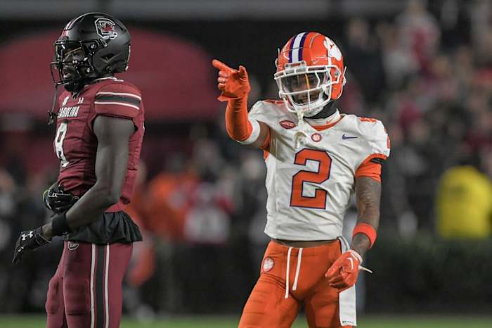 Clemson cornerback Nate Wiggins could be an excellent fit for the Las Vegas Raiders in the 2024 NFL Draft.