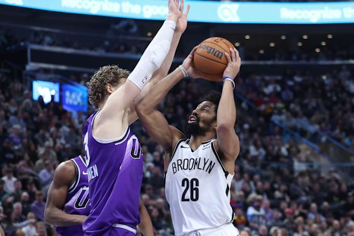Brooklyn Nets guard Spencer Dinwiddie