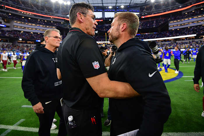 Ron Rivera Sean McVay