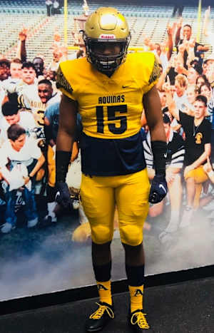 Derek Wingo during his time at St. Thomas Aquinas.