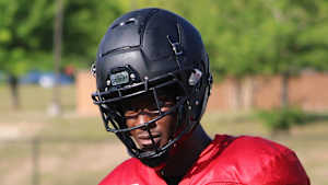Prentice "Air" Noland Quarterback Fairburn (Ga.) Langston Huges - photo from 2022 spring practice
