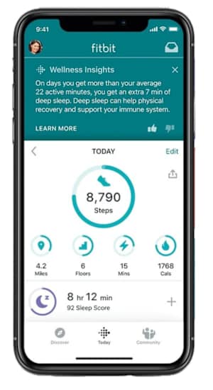 Fitbit app for Aria Air smart scale