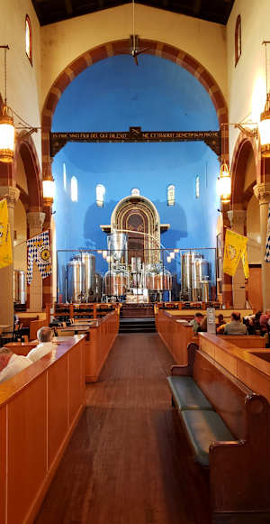 The Church Brew Works was once home to St. John the Baptist Church, which was built at the Liberty Avenue location in Lawrenceville in 1901.