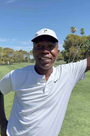 Greg Anthony is pictured in Las Vegas during the 2023 Summer League season.