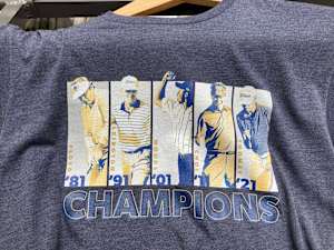 A Players Championship shirt from the merchandise tent.