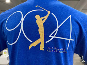 A Players Championship shirt from the merchandise tent.