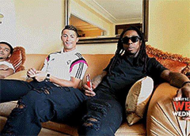 cristiano-ronaldo-lil-wayne.gif