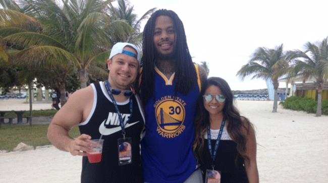 Keith and Alexa hang out with Waka Flocka Flame at Gronk Island.
