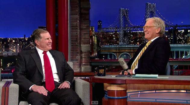 Bill Belichick on Letterman