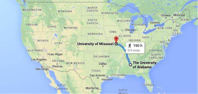 Google Maps screenshot Bama Mizzou.png