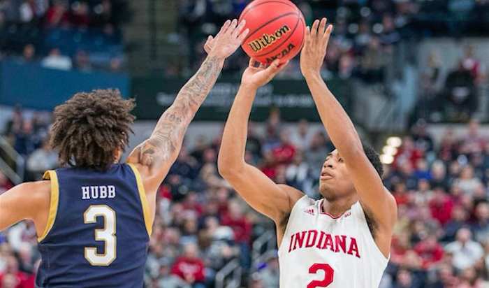 Armaan Franklin's 3-pointer beat Notre Dame last weekend. (Mandatory credit: USA TODAY SPORTS)