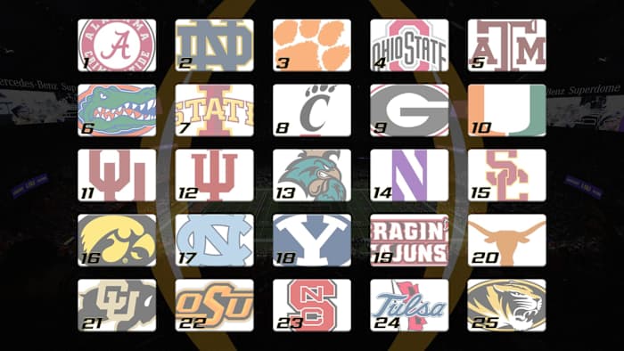 cfp top 25