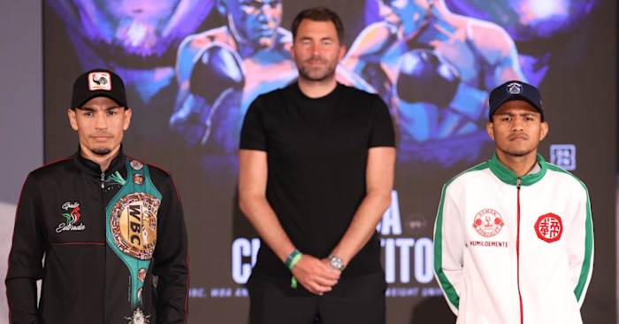 Please find below a press release (free to use) with images and quotes from the final press conference ahead of a blockbuster night of action at the American Airlines Center in Dallas, Texas on Saturday March 13, live worldwide on DAZN, topped by the unification rematch between Juan Francisco Estrada and Roman 'Chocolatito' Gonzalez.