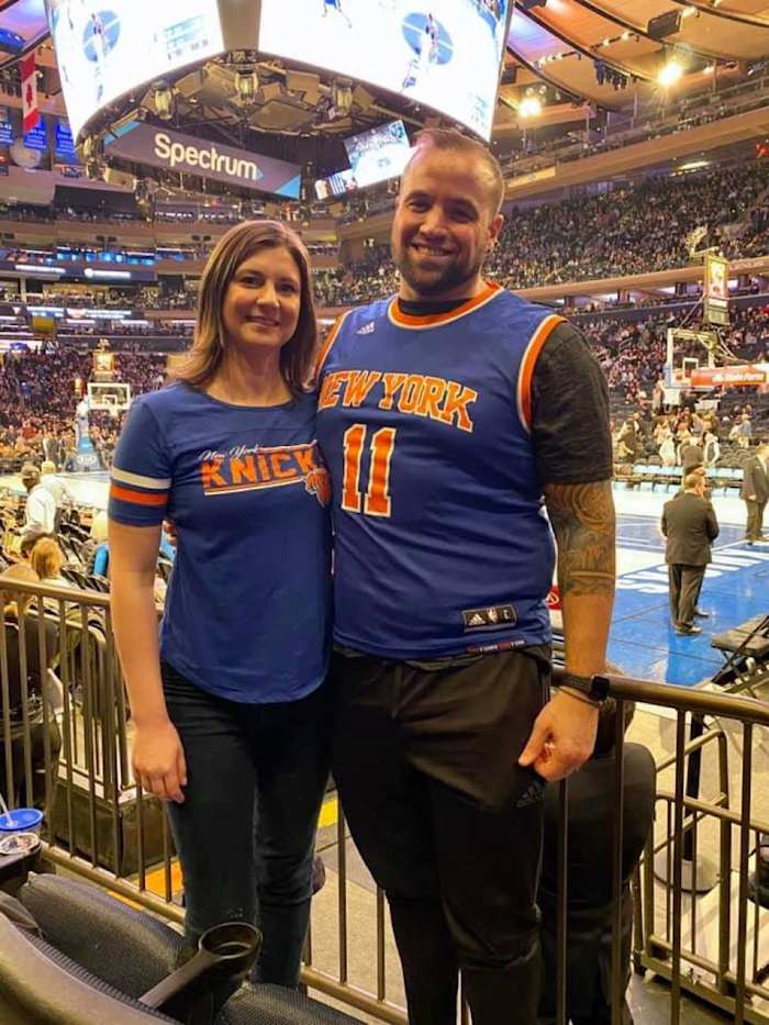 Zach Horwitz and his wife 