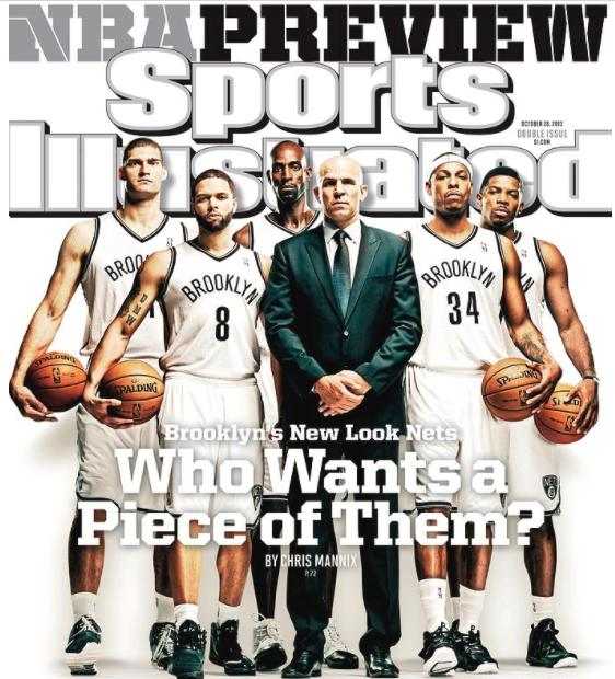 Jason Kidd with his Nets before he ever coached a game