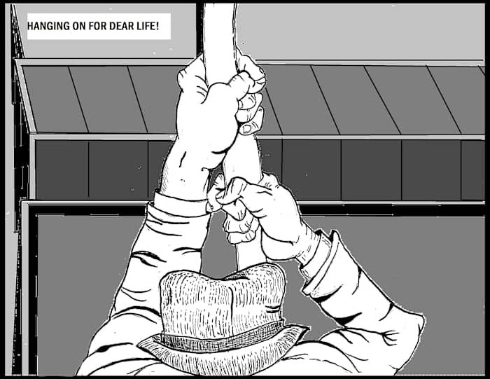 Crimson Tikes Guts and Glory: Freezing With Belt