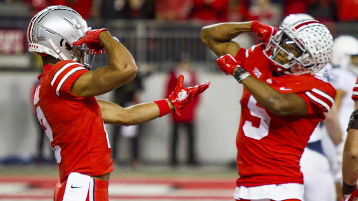 69. Chris Olave and Garrett Wilson