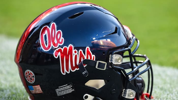 Ole miss Helmet 