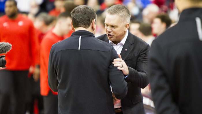 5. Mike Krzyzewski and Chris Holtmann