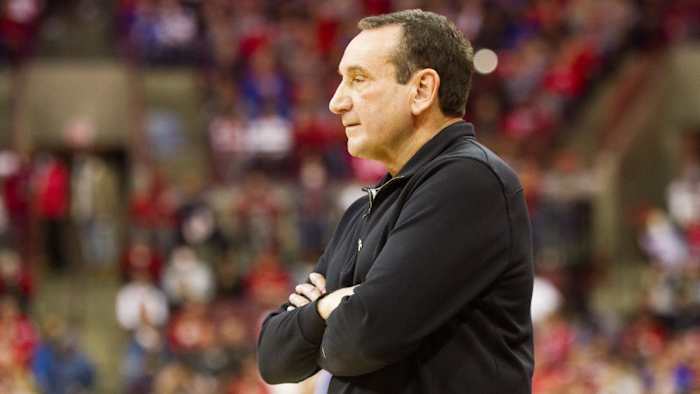 15. Mike Krzyzewski