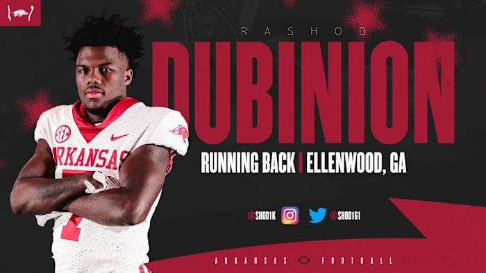 Rashod Dubinion-Arkansas