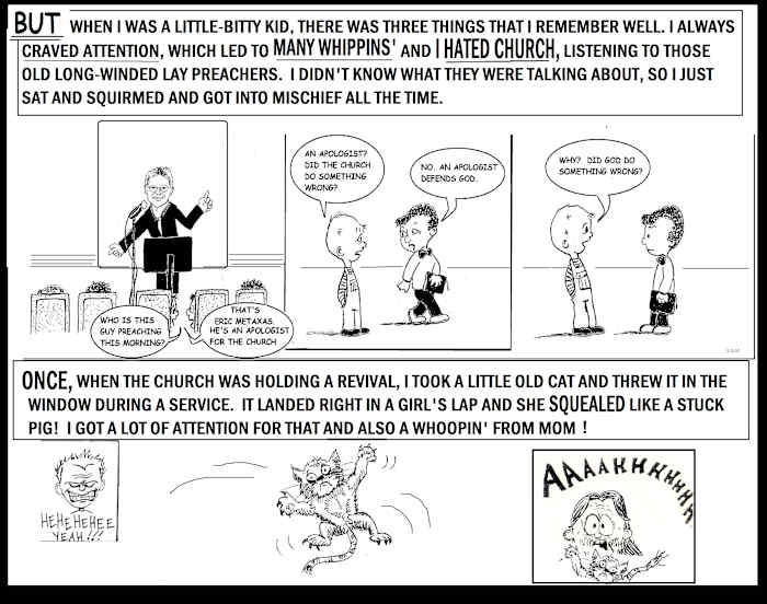 Crimson Tikes Guts and Glory: A Cat and a Sermon