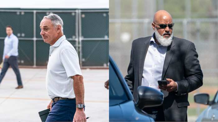 Rob Manfred / Tony Clark
