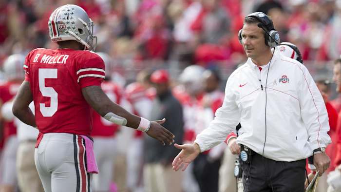 Braxton Miller and Urban Meyer