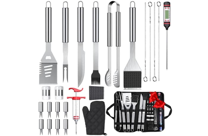 25-Piece Grilling Accessories Kit