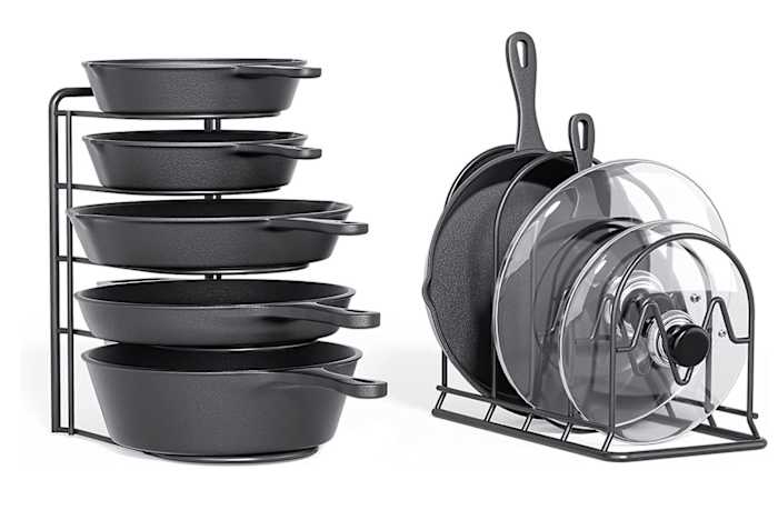 Heavy Duty Pot Rack for Cast Iron Skillets - Amazon